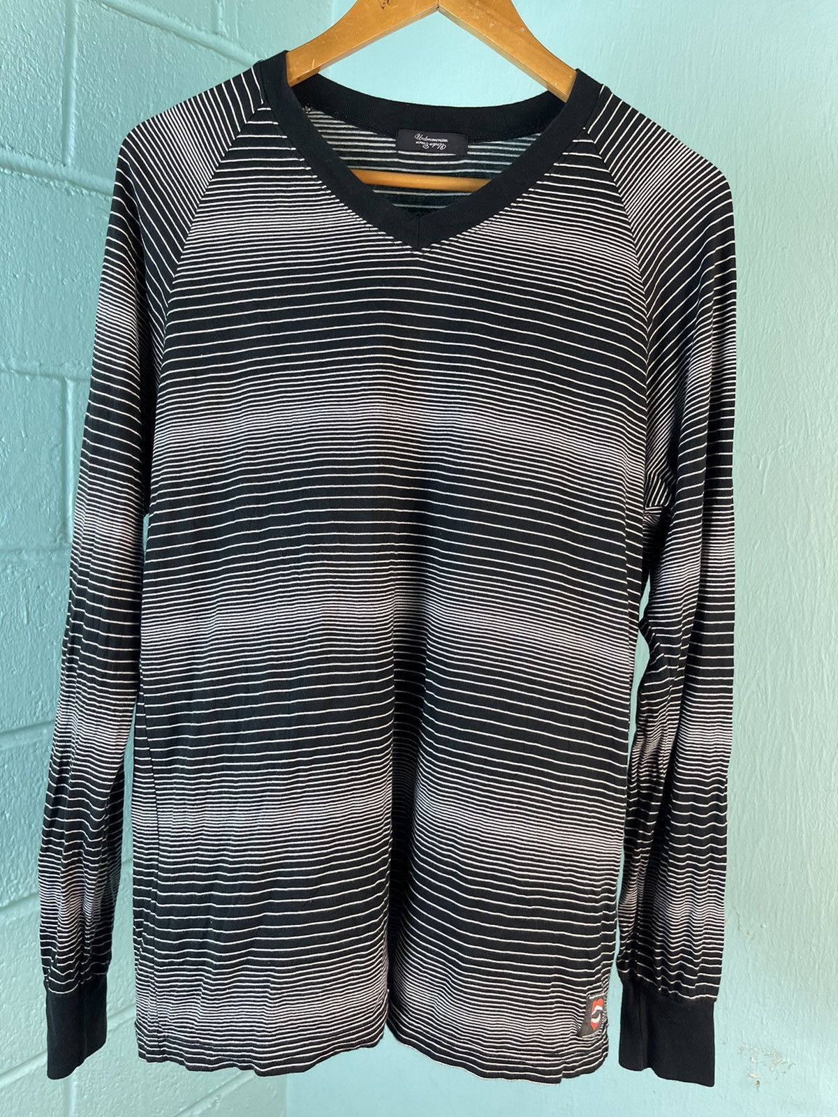 2016 UNDERCOVER peachbuilder Stripe Long Sleeve