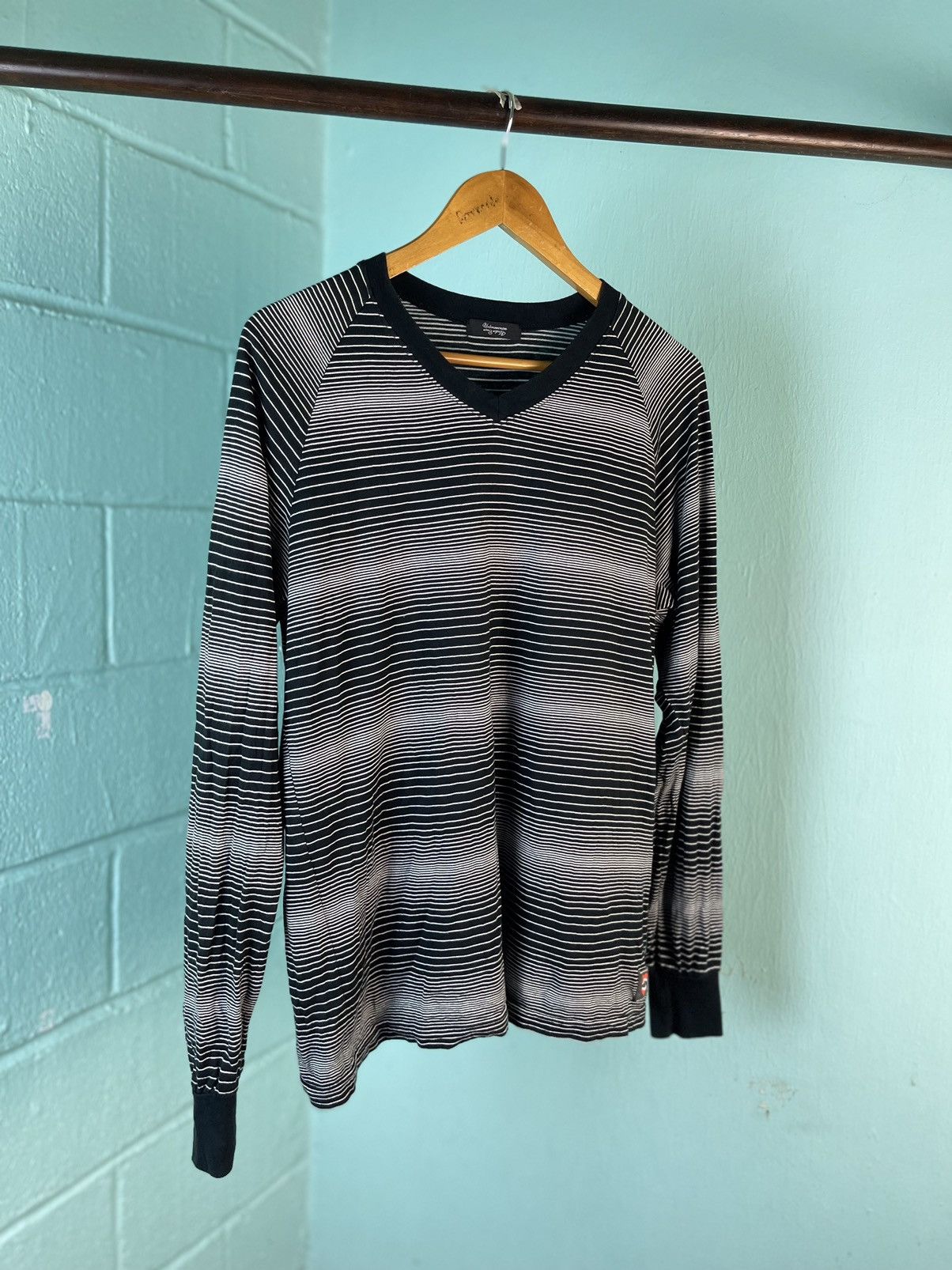 2016 UNDERCOVER peachbuilder Stripe Long Sleeve