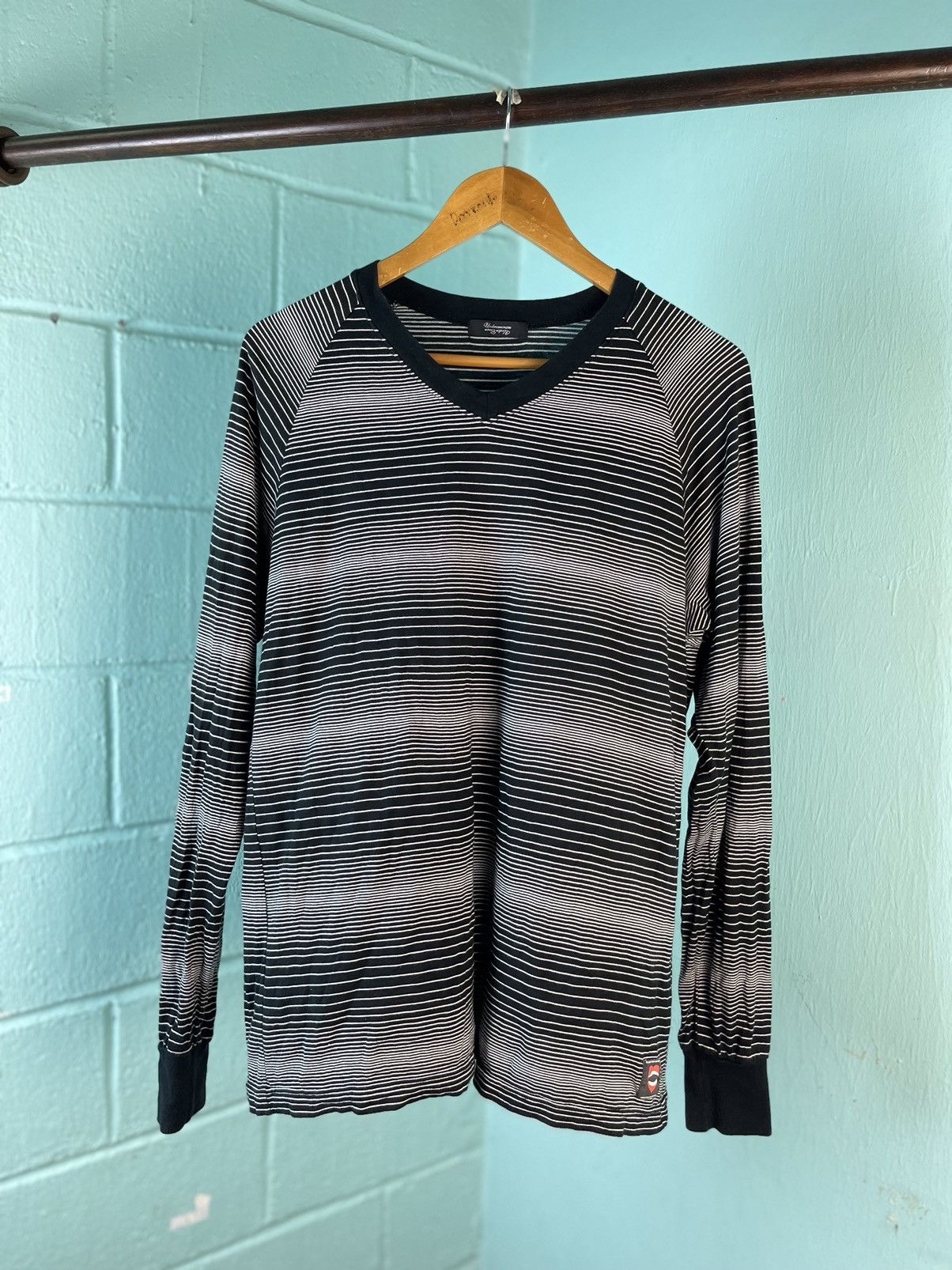 2016 UNDERCOVER peachbuilder Stripe Long Sleeve