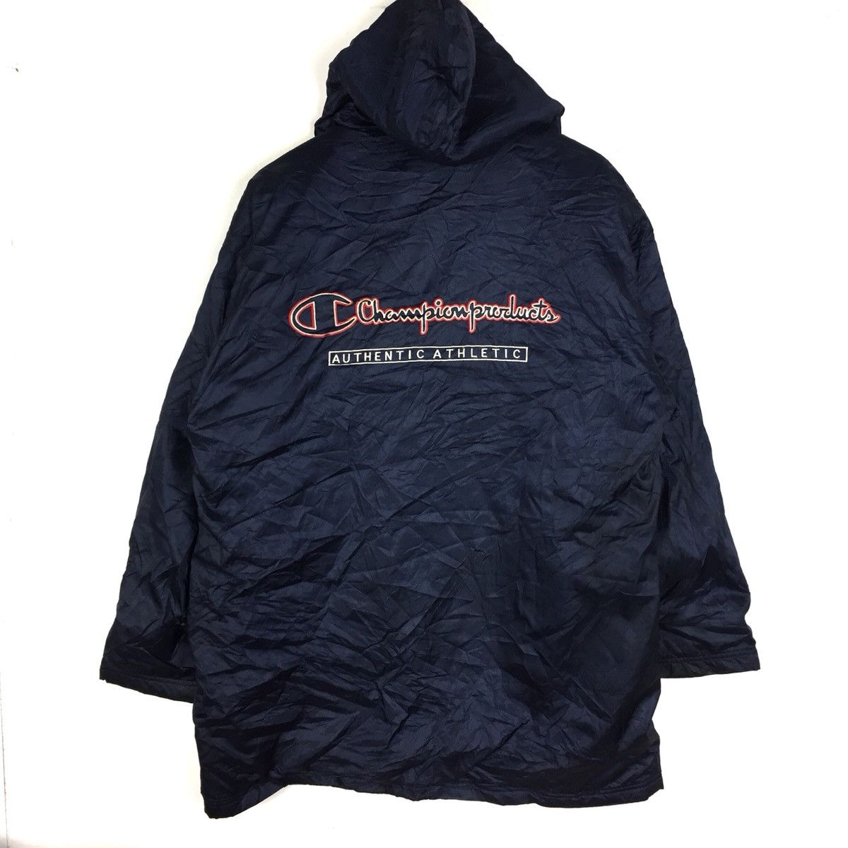 Champion Vintage champion long winter jacket Casual Jumper Pullover Size US L / EU 52-54 / 3 - 1 Thumbnail