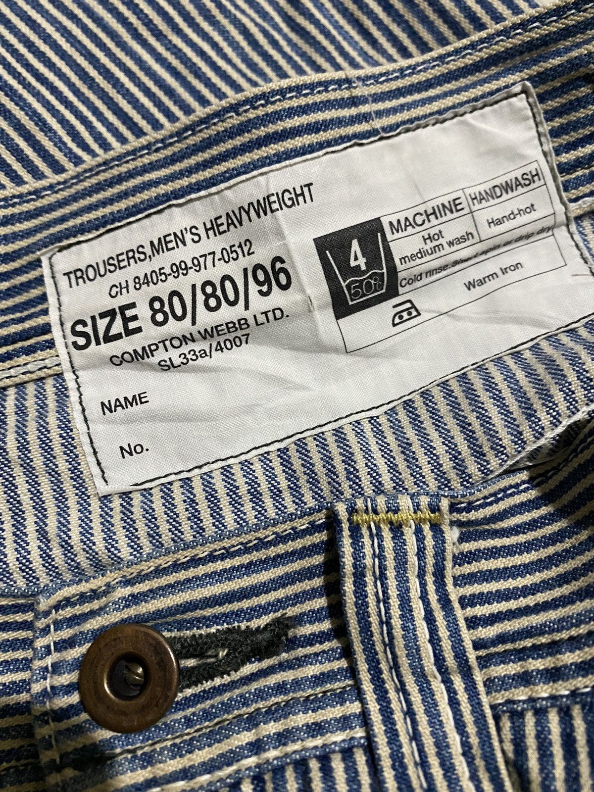 Vintage Vintage Studio Ecru Simonocho Kurashiki Bush Pant Size US 32 / EU 48 - 8 Thumbnail