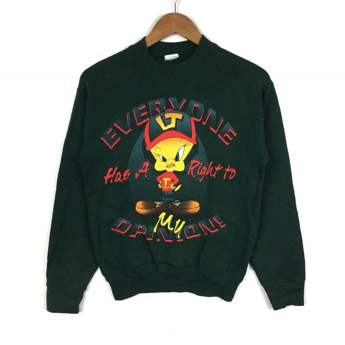 Cartoon Network Tweety bird cartoon looney tunes sweatshirt Size US S / EU 44-46 / 1 - 1 Thumbnail