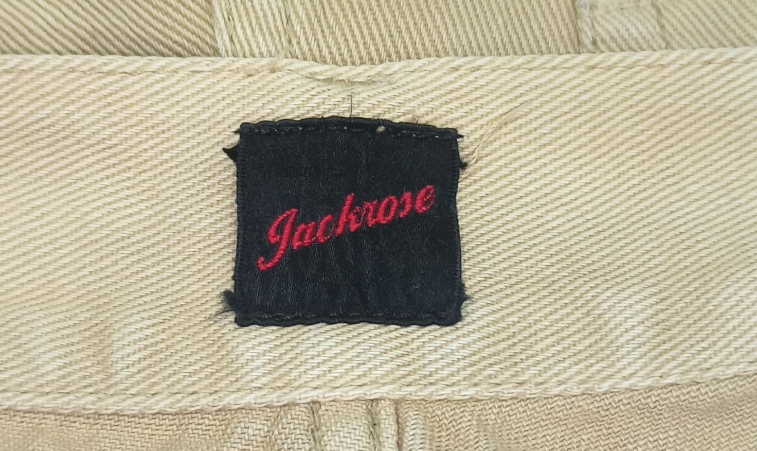 JACKROSE Jack Rose Buckle Back Minimalist Flare Jeans Size US 31 - 18 Thumbnail