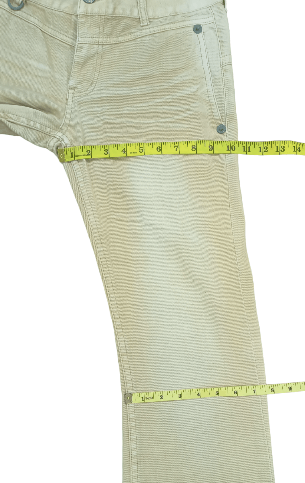 JACKROSE Jack Rose Buckle Back Minimalist Flare Jeans Size US 31 - 23 Thumbnail