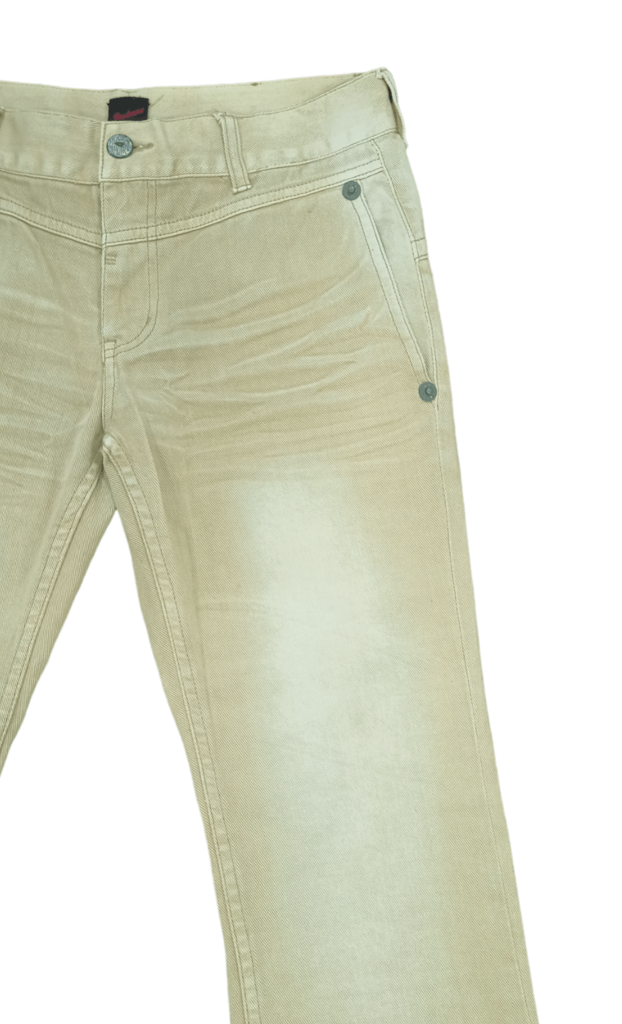 JACKROSE Jack Rose Buckle Back Minimalist Flare Jeans Size US 31 - 11 Thumbnail