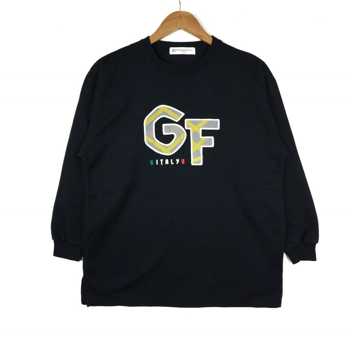 Vintage Giorgio ferrari italy Sweatshirt Crewneck Jumper Pullover Size US L / EU 52-54 / 3 - 1 Thumbnail