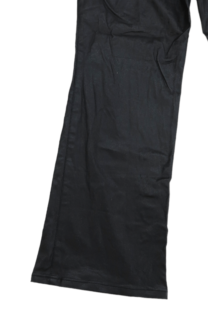 Japan Blue Blue Way Jeans Waxed Coating Minimalist Flare Pants Size US 34 / EU 50 - 11 Thumbnail