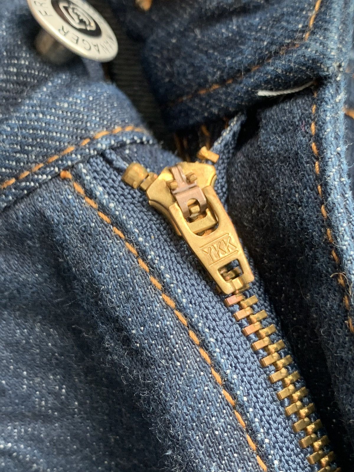 Japanese Brand Freaky Massive Graffiti Embroidered Denim Jeans Pant Size US 32 / EU 48 - 9 Thumbnail