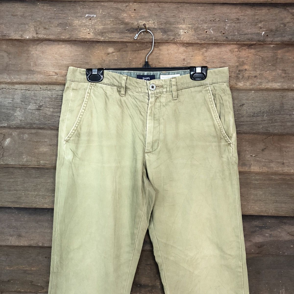 SHIPS Ships Brown japan Tactical Cargo Pants #c963 Size US 31 - 2 Thumbnail