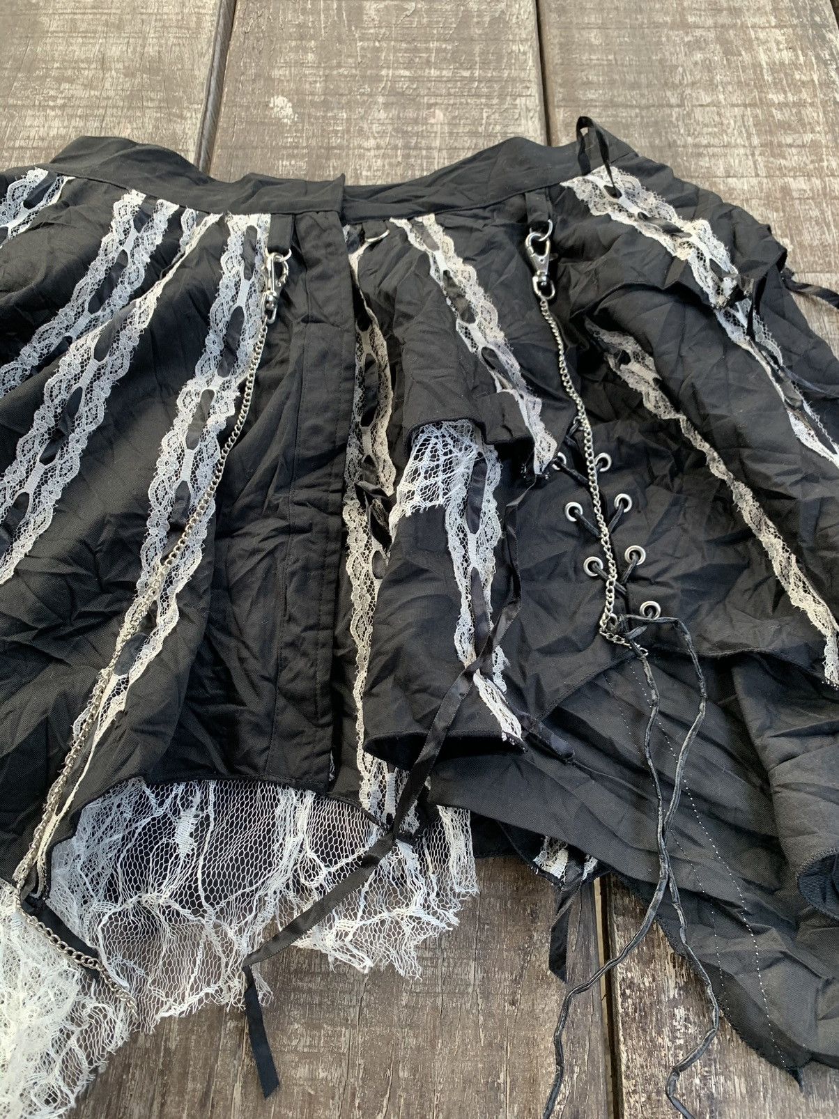 Japanese Brand × Seditionaries Blood storm mad punk mini skirt nice design Size 28" / US 6 / IT 42 - 3 Thumbnail