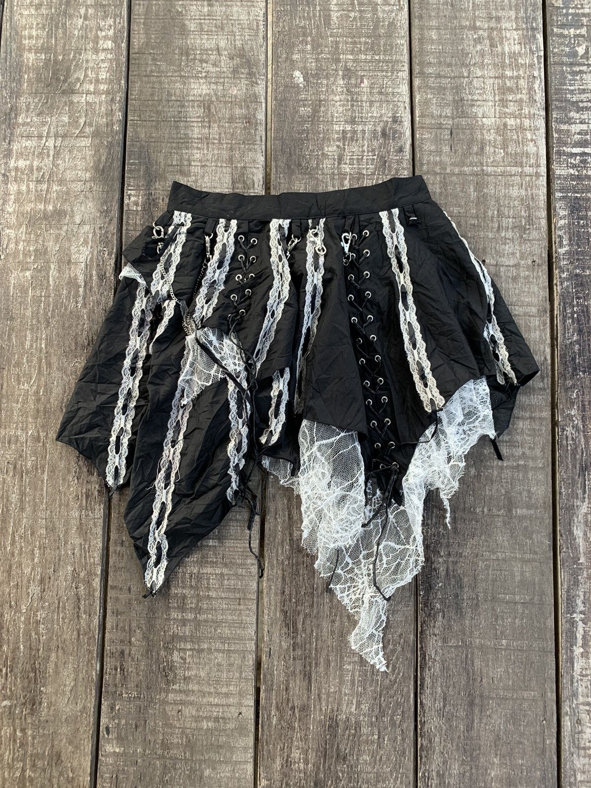 Japanese Brand × Seditionaries Blood storm mad punk mini skirt nice design Size 28" / US 6 / IT 42 - 2 Thumbnail