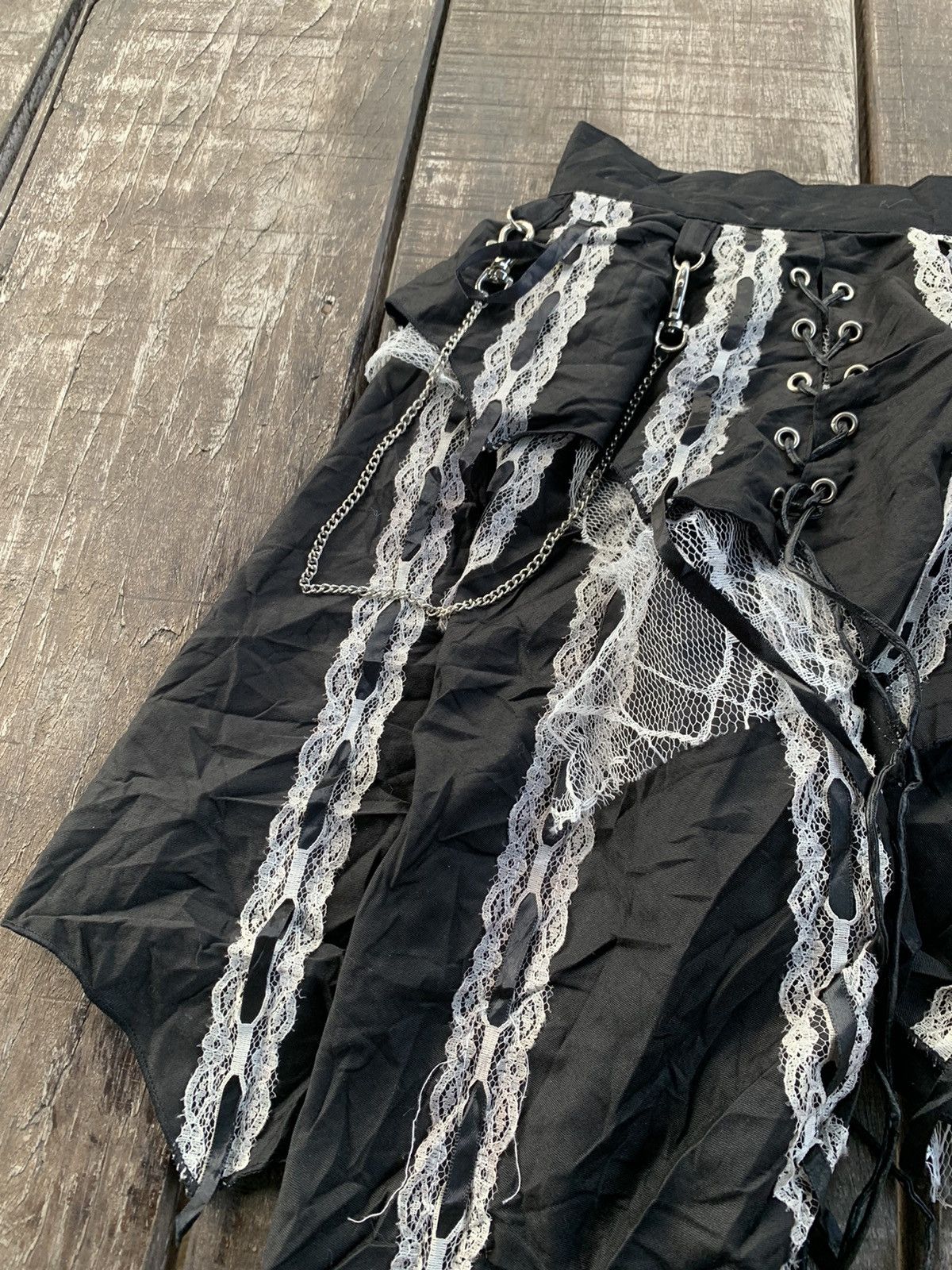 Japanese Brand × Seditionaries Blood storm mad punk mini skirt nice design Size 28" / US 6 / IT 42 - 9 Thumbnail