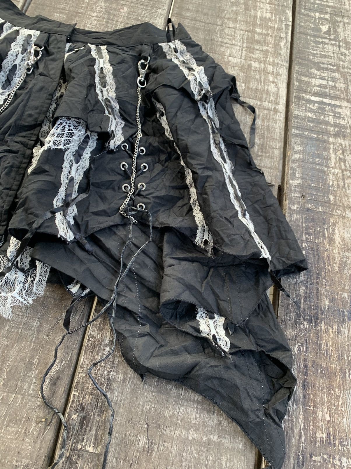 Japanese Brand × Seditionaries Blood storm mad punk mini skirt nice design Size 28" / US 6 / IT 42 - 4 Thumbnail