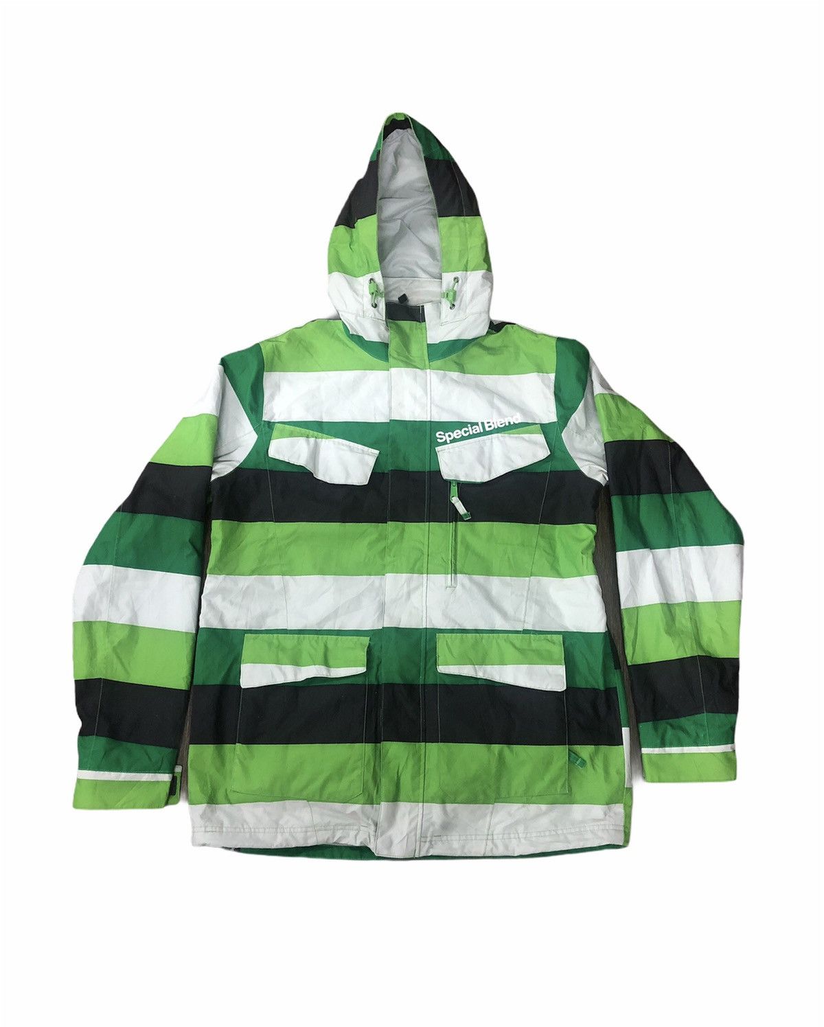Special blend winter snowboard utility jacket