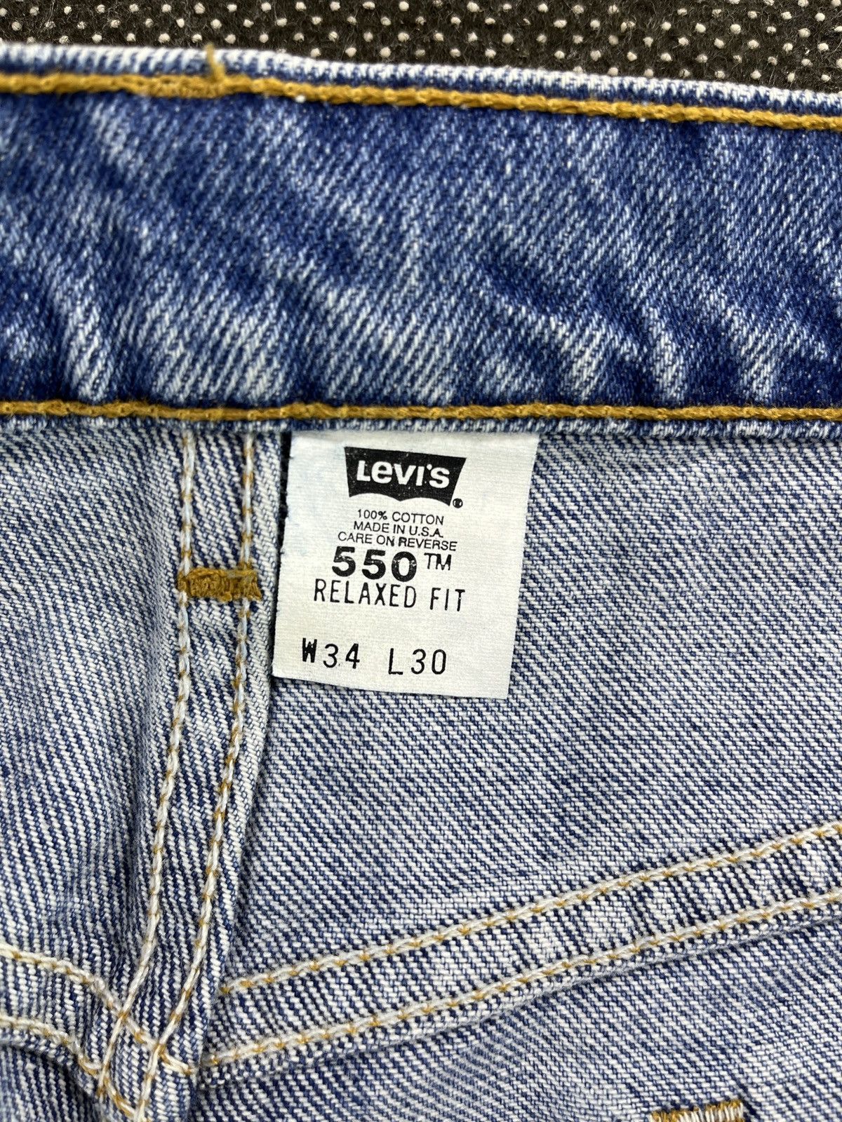 Levi's 90s Vintage Levis 550 Relaxed Fit Jeans - J121 Size US 33 - 6 Thumbnail