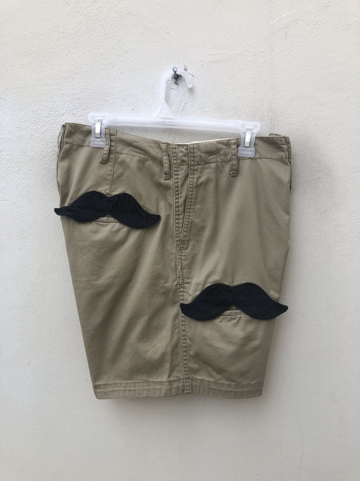 Issey Miyake Issey Miyake Ne-net Moustache Military Khaki Short Pant Size US 31 - 16 Thumbnail
