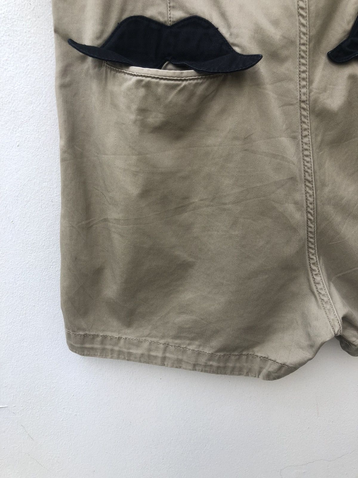 Issey Miyake Issey Miyake Ne-net Moustache Military Khaki Short Pant Size US 31 - 13 Thumbnail