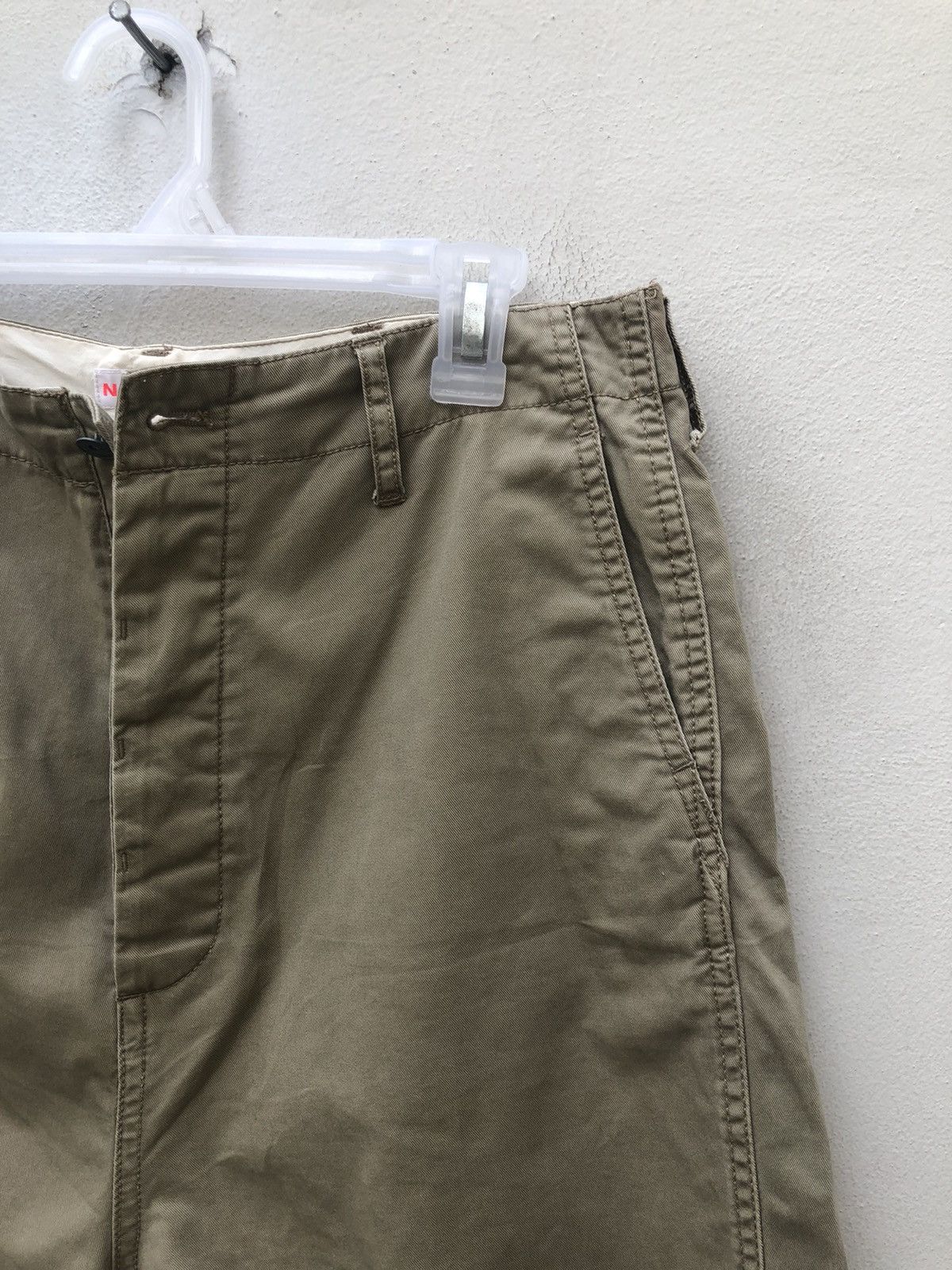 Issey Miyake Issey Miyake Ne-net Moustache Military Khaki Short Pant Size US 31 - 7 Thumbnail