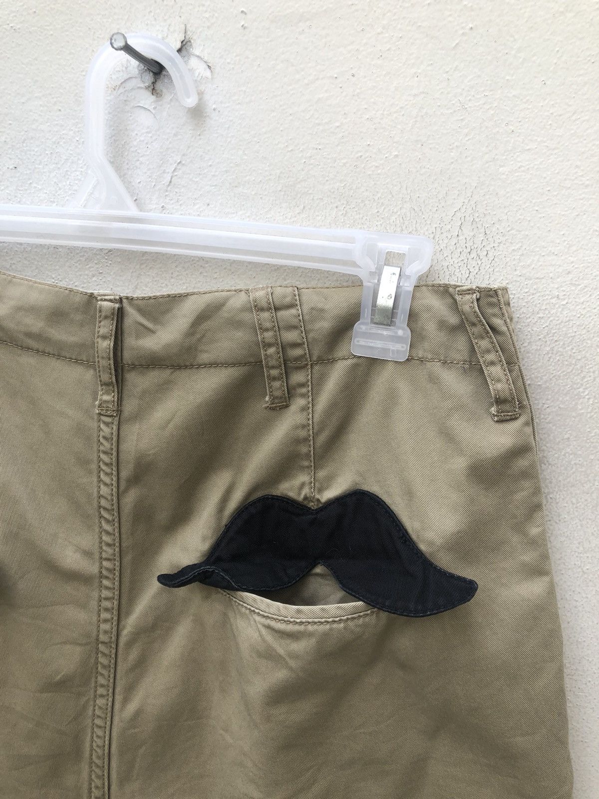 Issey Miyake Issey Miyake Ne-net Moustache Military Khaki Short Pant Size US 31 - 14 Thumbnail