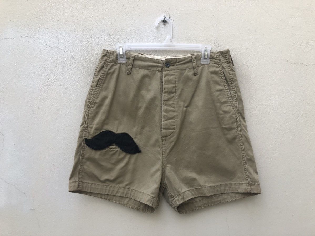 Issey Miyake Issey Miyake Ne-net Moustache Military Khaki Short Pant Size US 31 - 1 Thumbnail