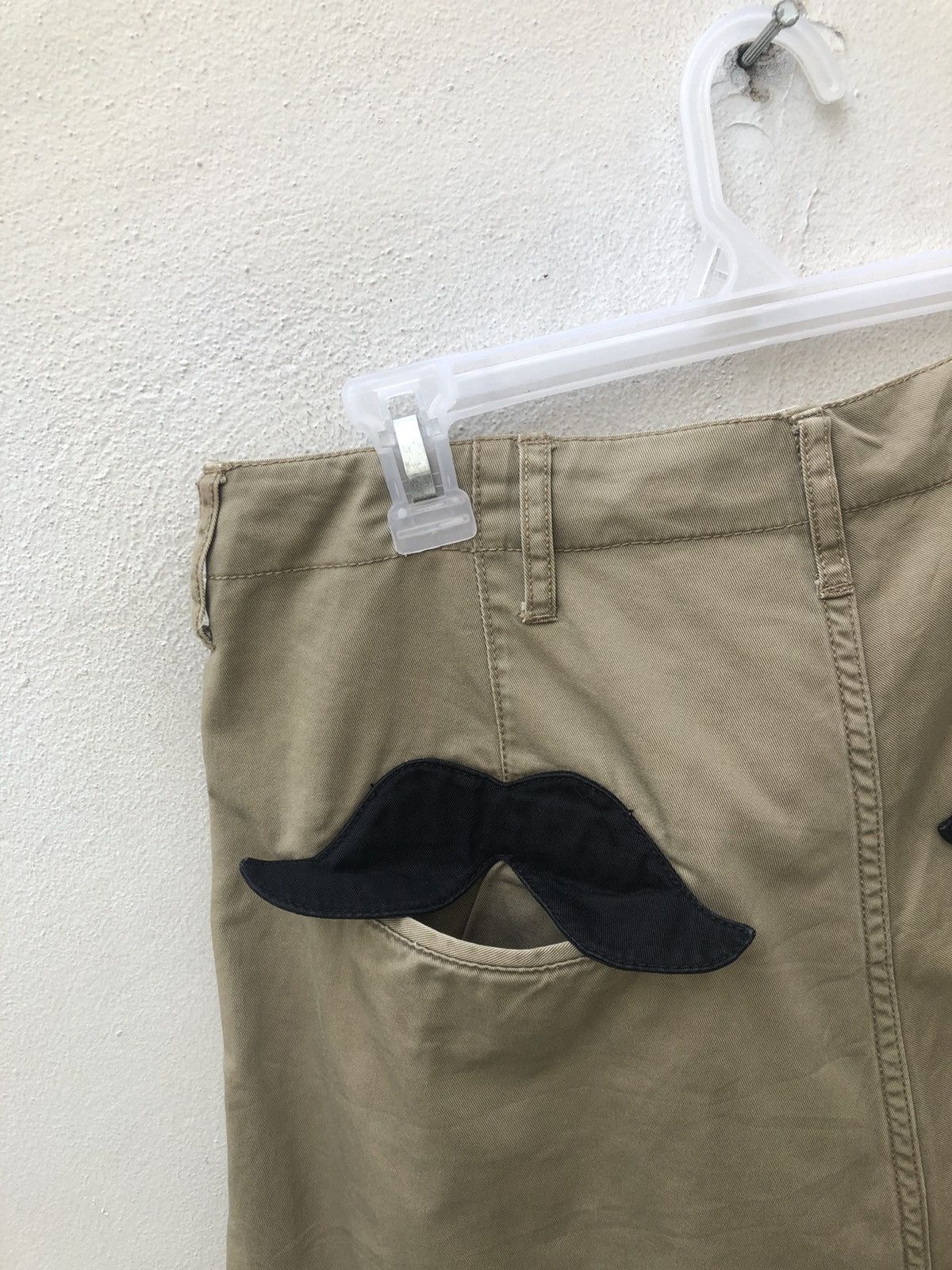 Issey Miyake Issey Miyake Ne-net Moustache Military Khaki Short Pant Size US 31 - 12 Thumbnail