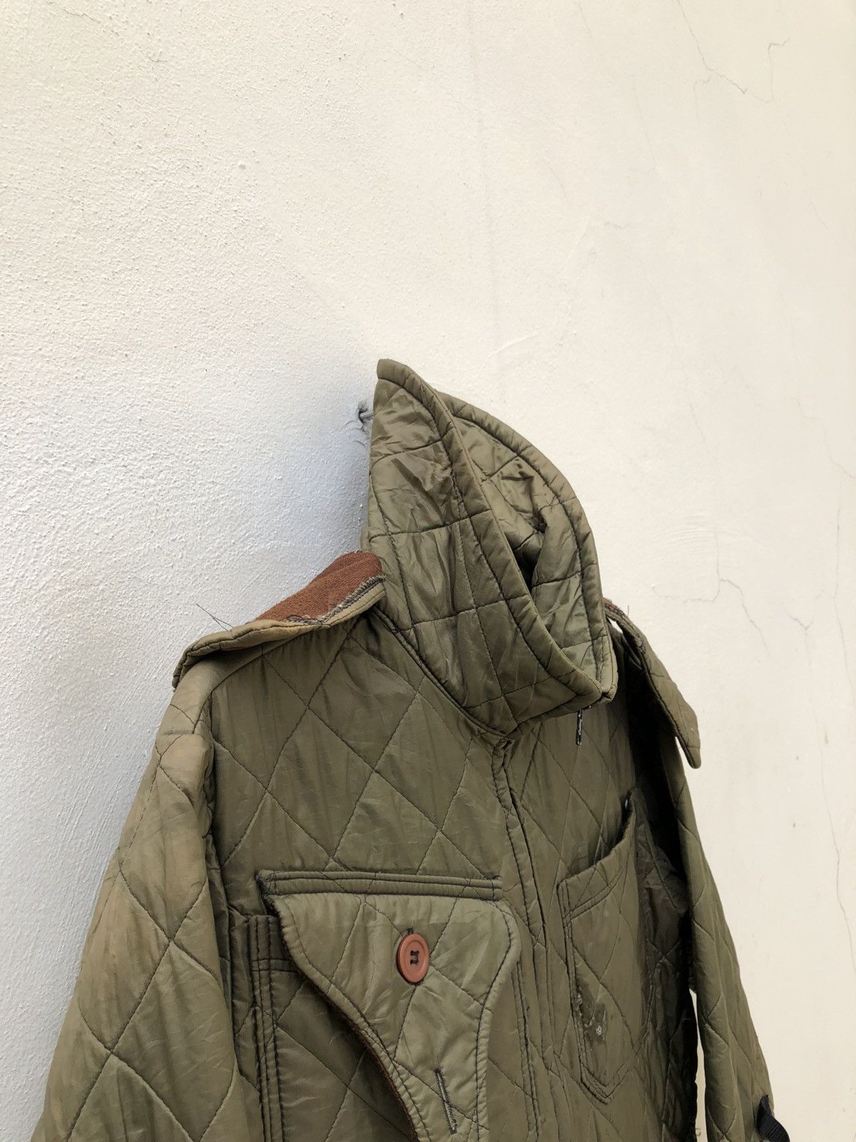 Vintage 80s 90s Day One Camouflage Quilting Hoodie Tactical Jacket Size US L / EU 52-54 / 3 - 18 Thumbnail