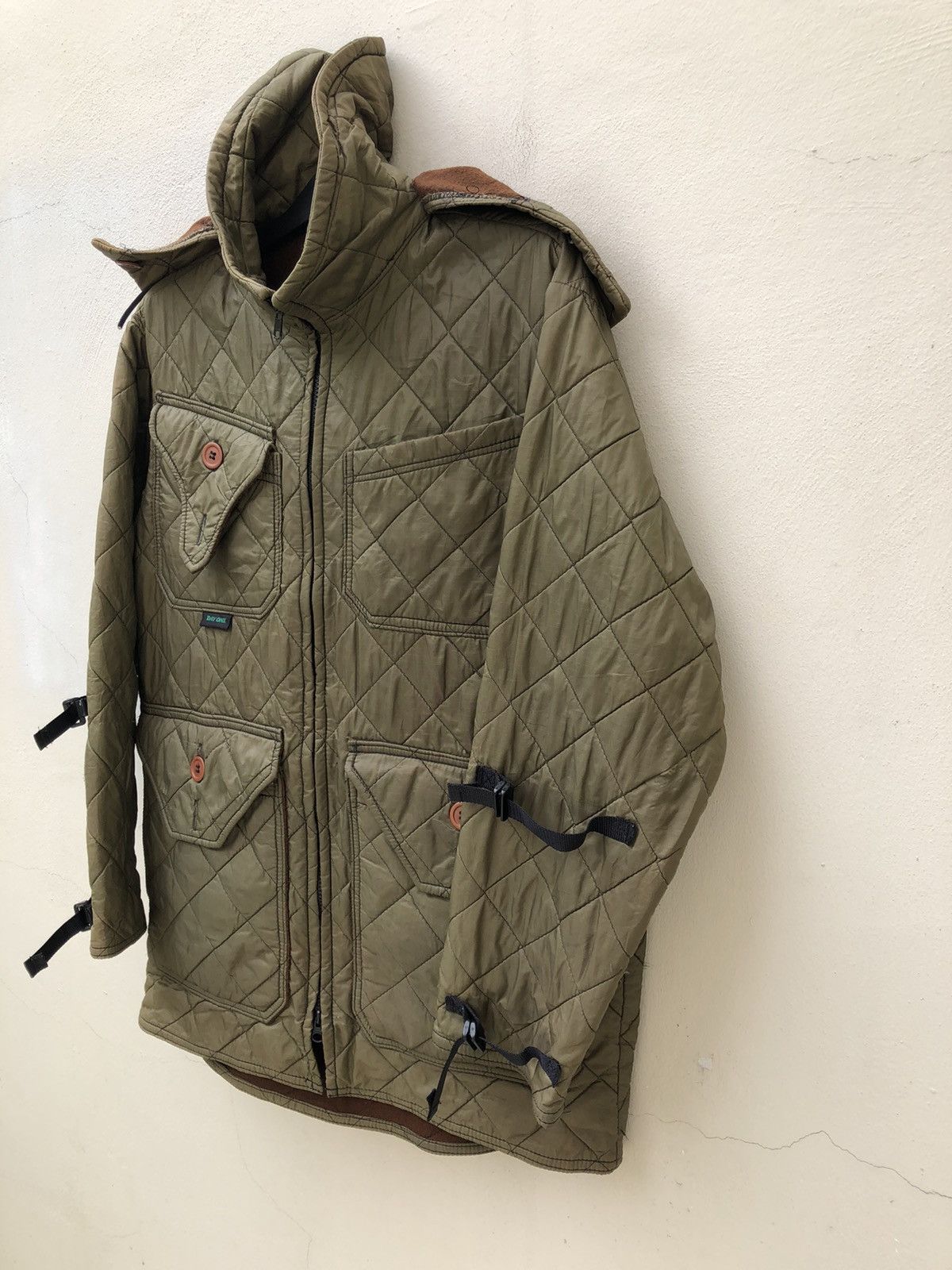 Vintage 80s 90s Day One Camouflage Quilting Hoodie Tactical Jacket Size US L / EU 52-54 / 3 - 7 Thumbnail