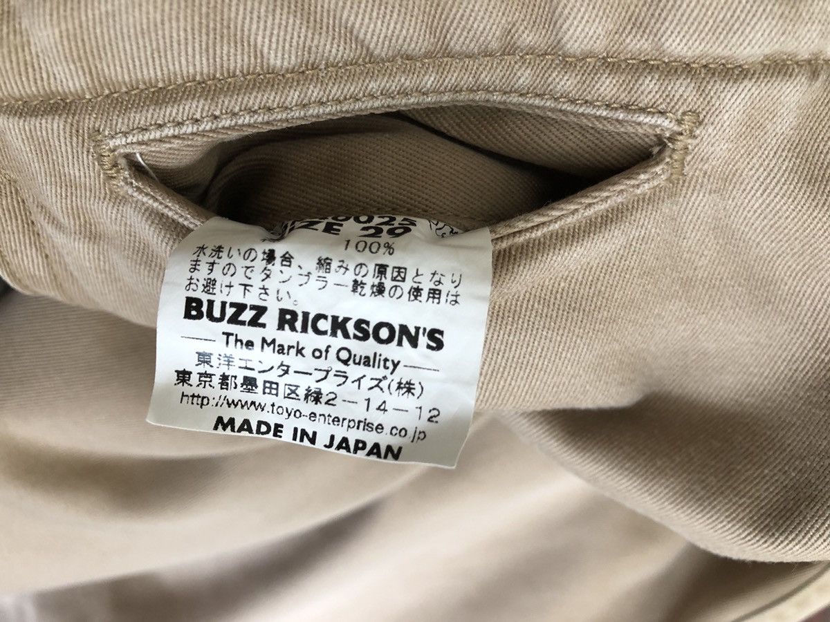Buzz Rickson's Vintage Buzz Rickson’s Japan Faded Khaki Pant Size US 29 - 17 Thumbnail