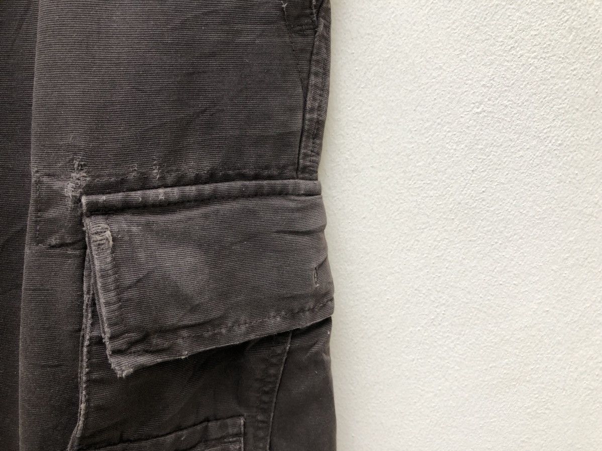 J.W. Brine J.w. Brine Italy Waxed Dark Brown Cargo Trouser Size US 29 - 13 Thumbnail
