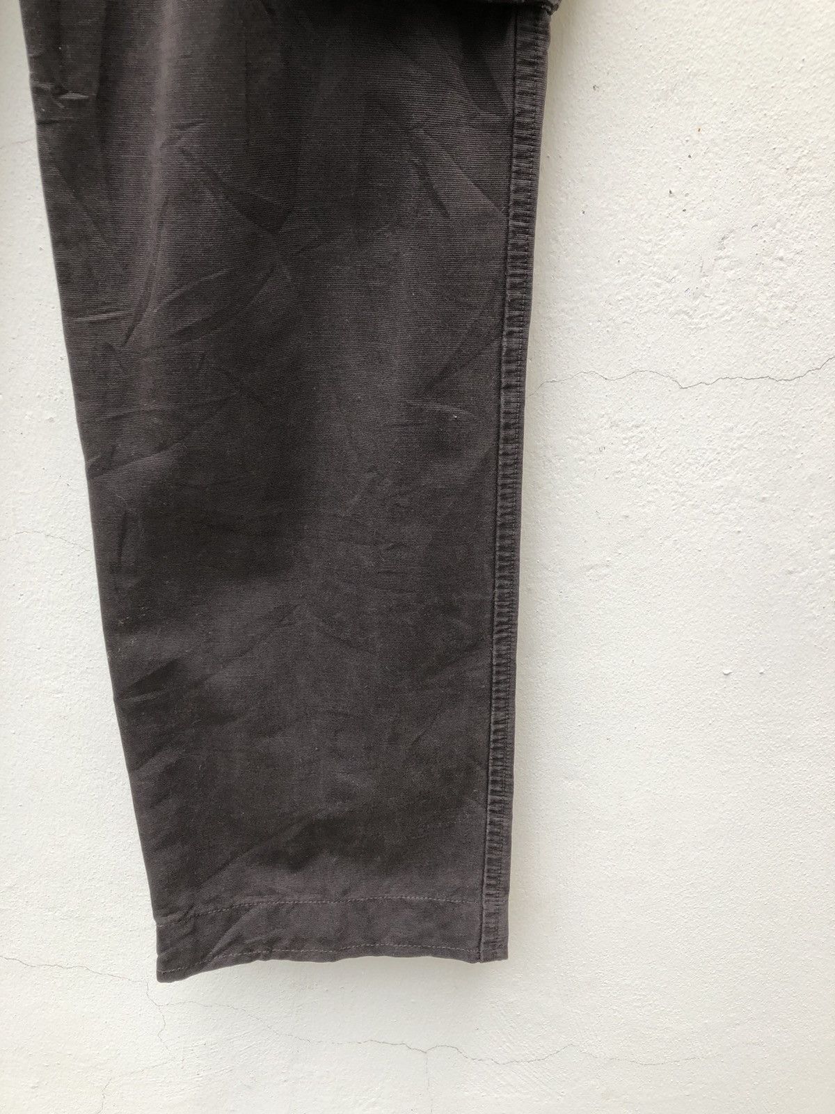 J.W. Brine J.w. Brine Italy Waxed Dark Brown Cargo Trouser Size US 29 - 14 Thumbnail