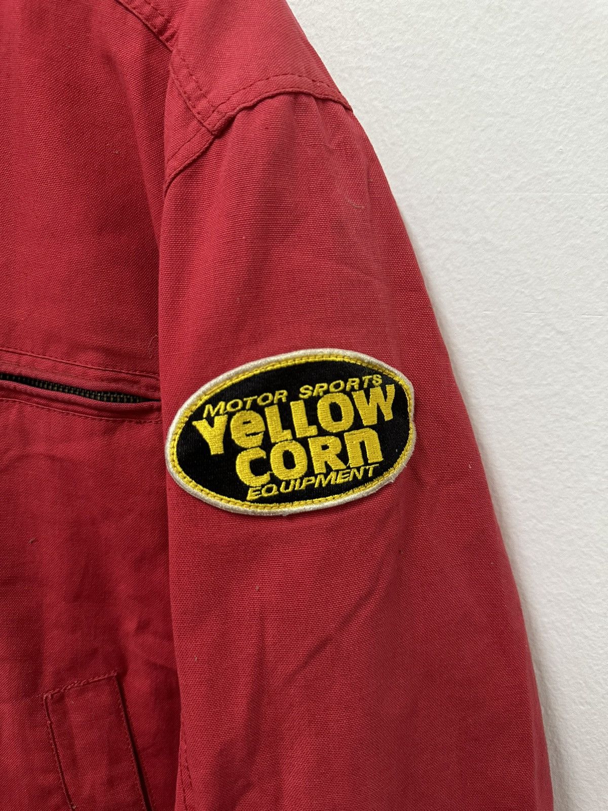 Vintage × YELLOW CORN Vtg Yellow Corn Sledge Hammer Highway Magican Racing Jacket Size US M / EU 48-50 / 2 - 8 Thumbnail