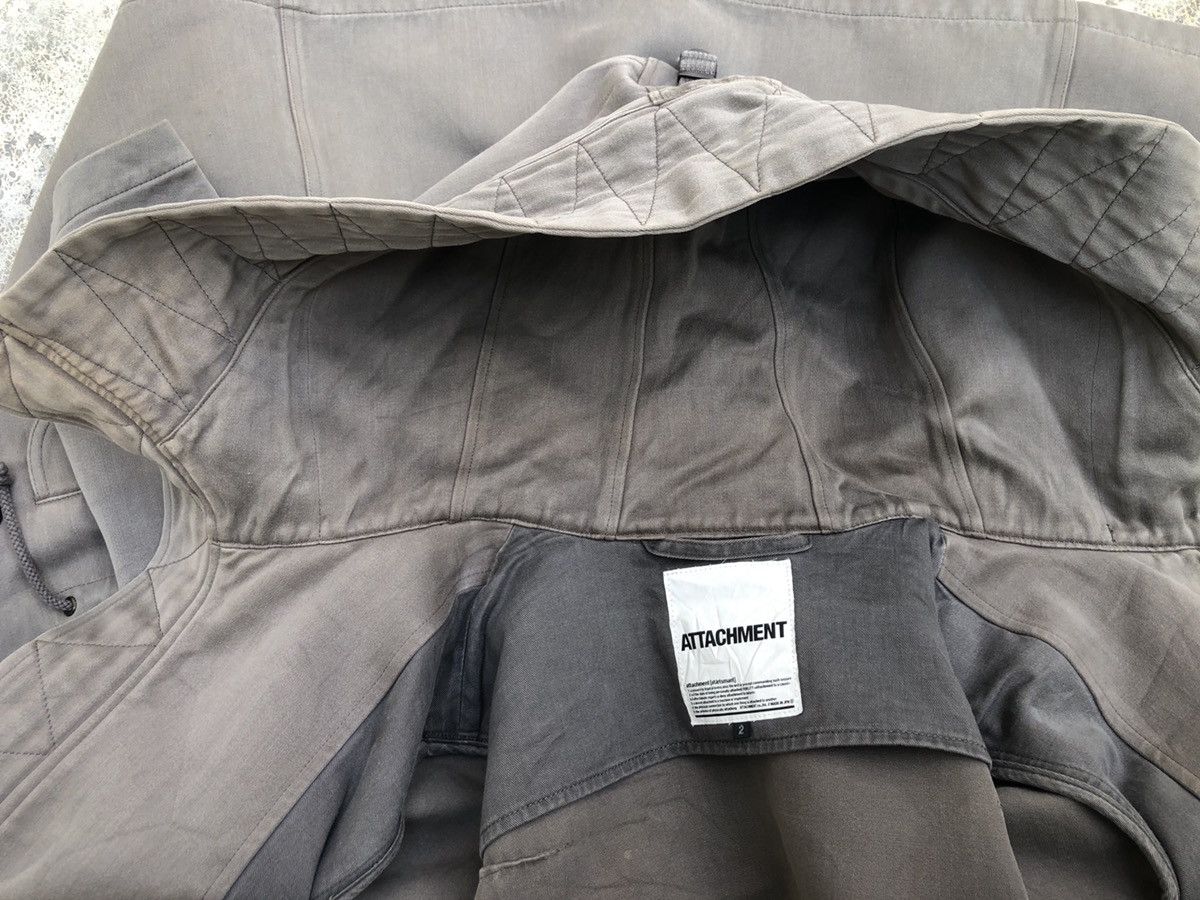 Attachment Attachment Japan Heavy Thick Hoodie Parka Jacket Size US M / EU 48-50 / 2 - 15 Thumbnail