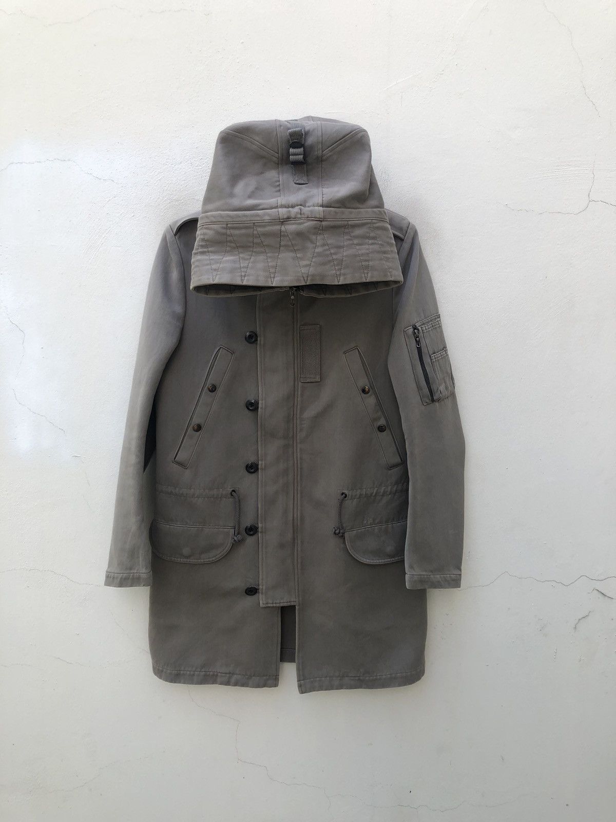 Attachment Japan Heavy Thick Hoodie Parka Jacket