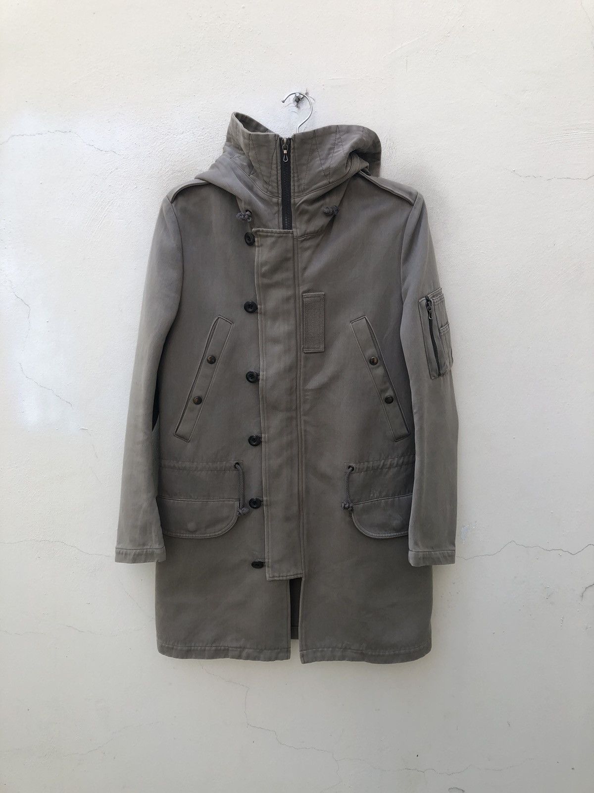 Attachment Attachment Japan Heavy Thick Hoodie Parka Jacket Size US M / EU 48-50 / 2 - 3 Thumbnail