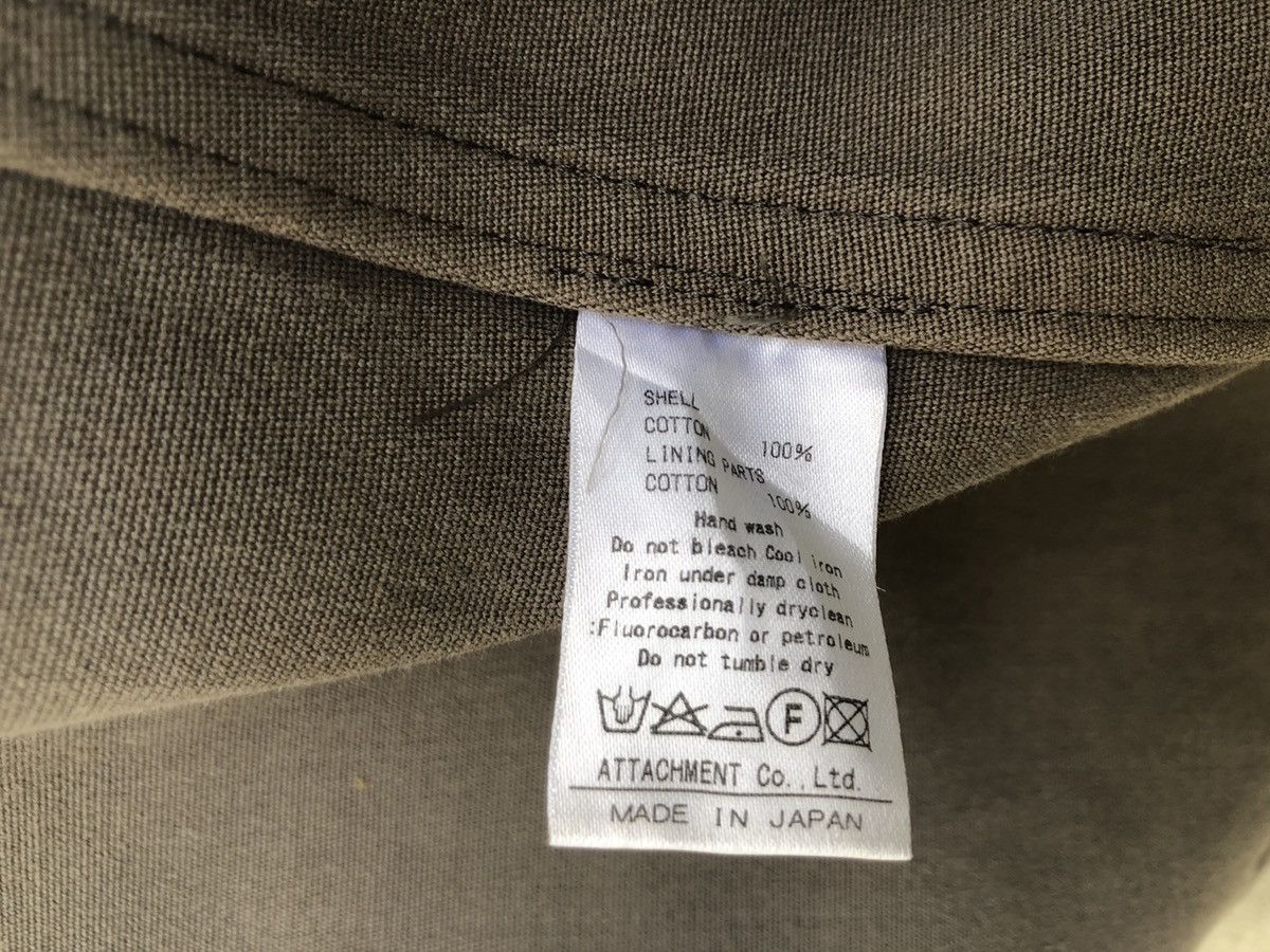 Attachment Attachment Japan Heavy Thick Hoodie Parka Jacket Size US M / EU 48-50 / 2 - 17 Thumbnail