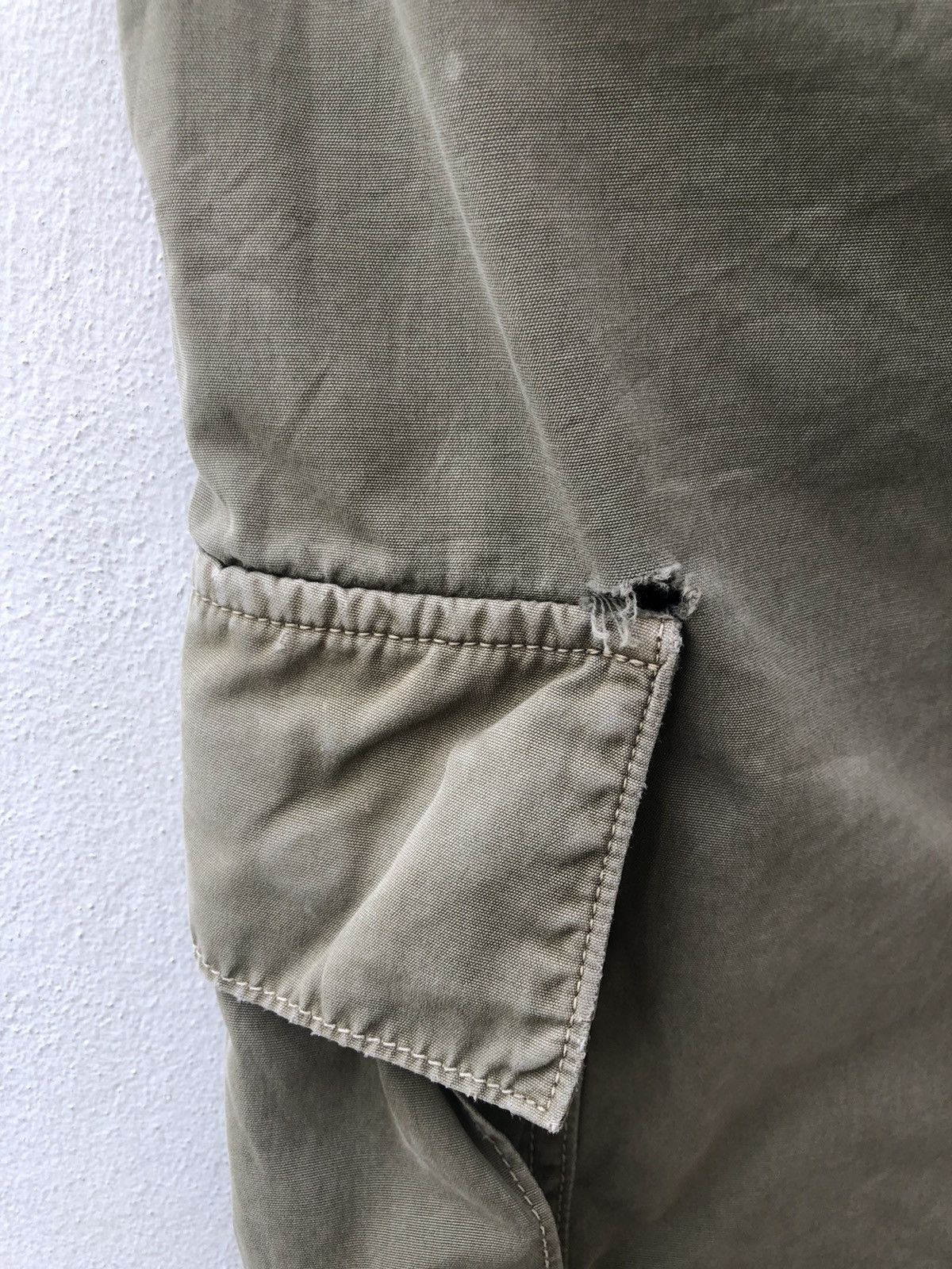 Orslow Orslow Japan Distressed Very Worn Military Cut Short Size US 31 - 13 Thumbnail