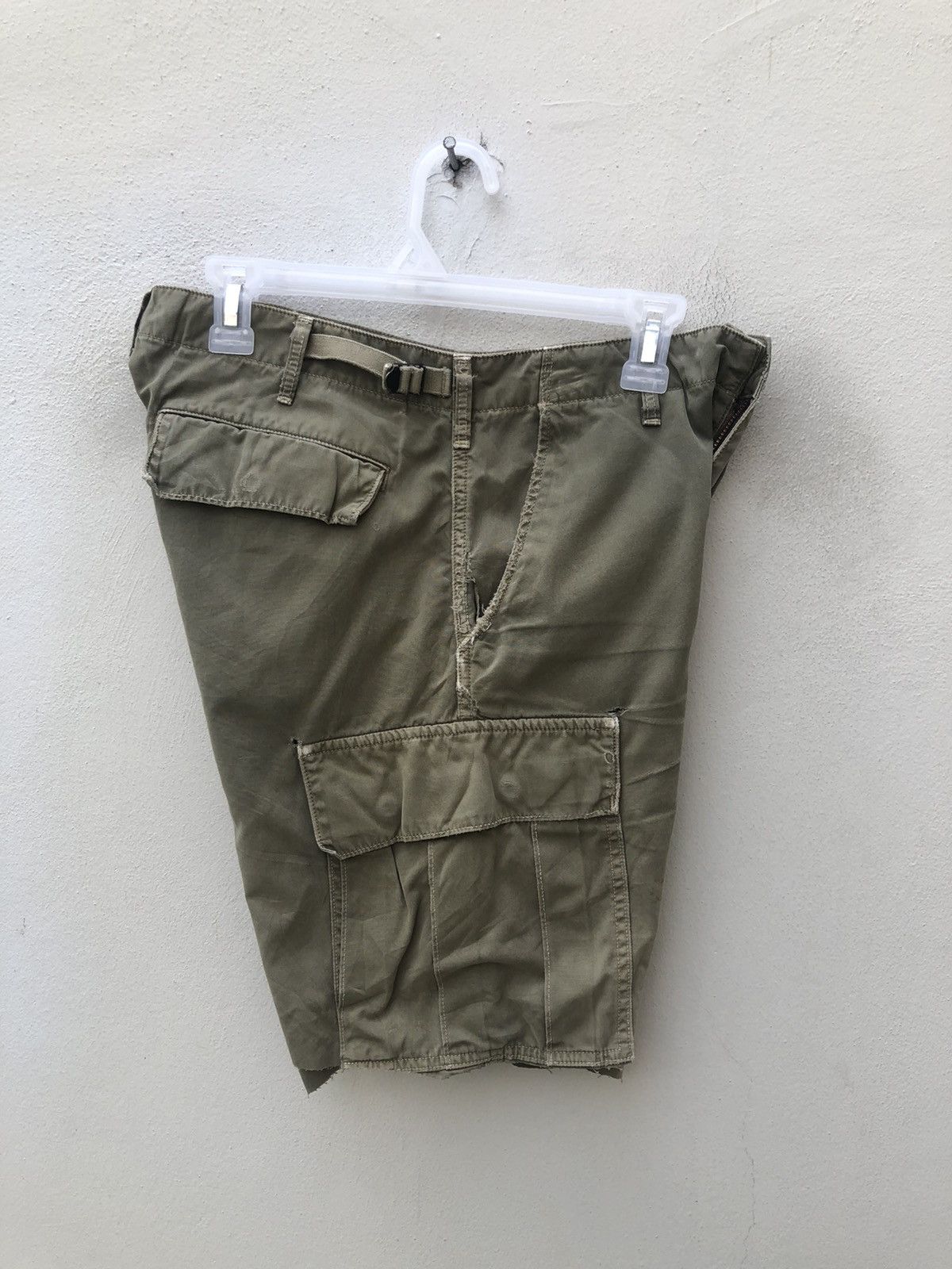 Orslow Orslow Japan Distressed Very Worn Military Cut Short Size US 31 - 18 Thumbnail