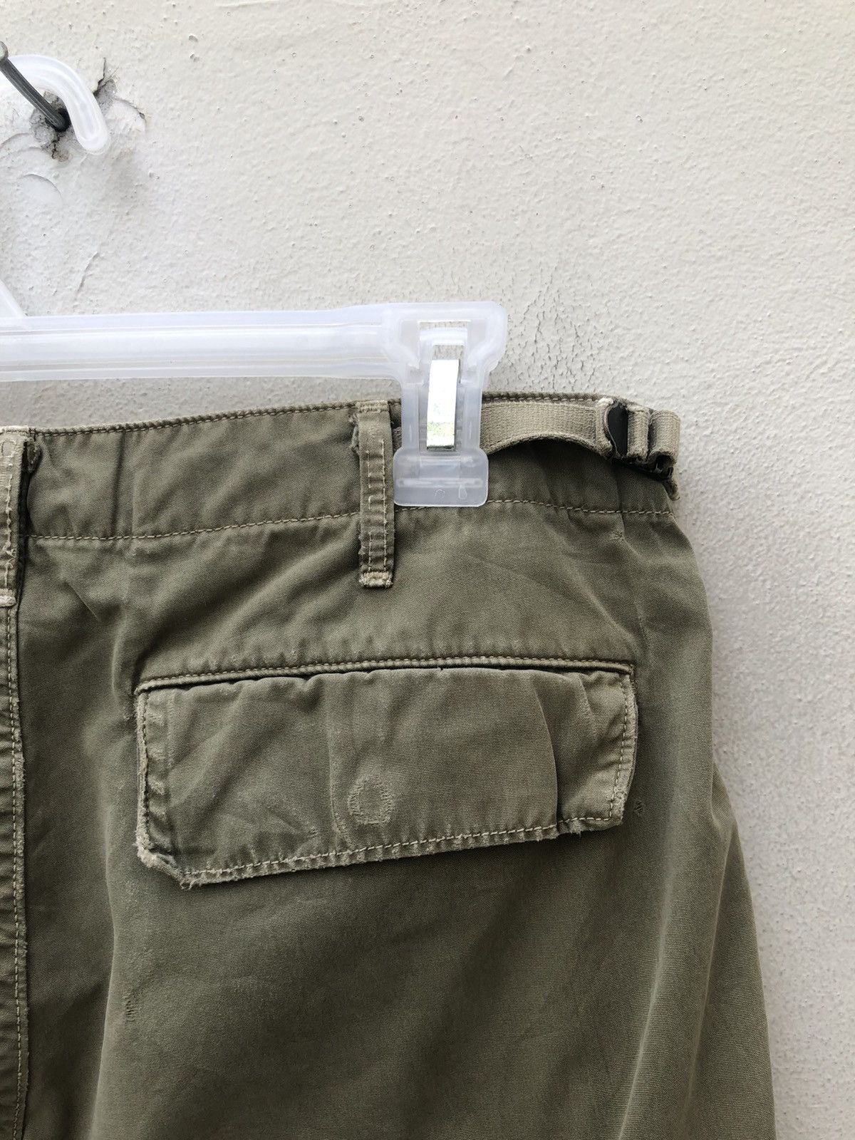 Orslow Orslow Japan Distressed Very Worn Military Cut Short Size US 31 - 14 Thumbnail