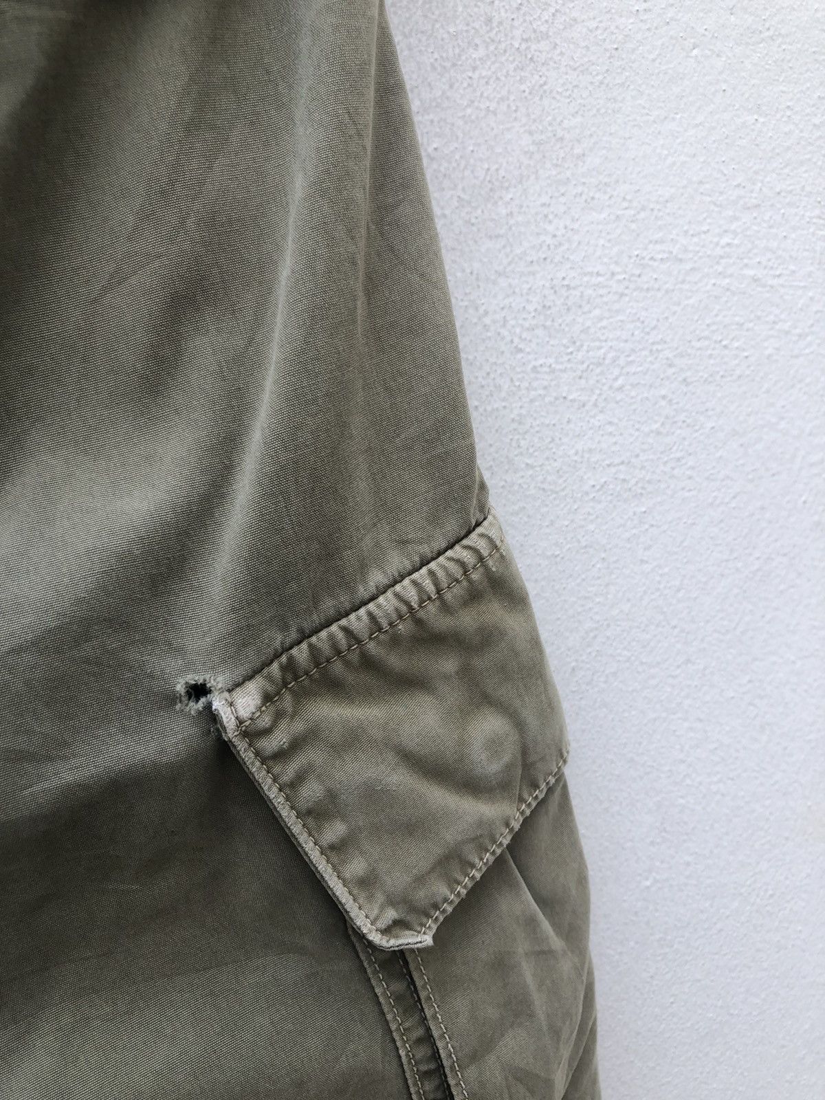 Orslow Orslow Japan Distressed Very Worn Military Cut Short Size US 31 - 16 Thumbnail