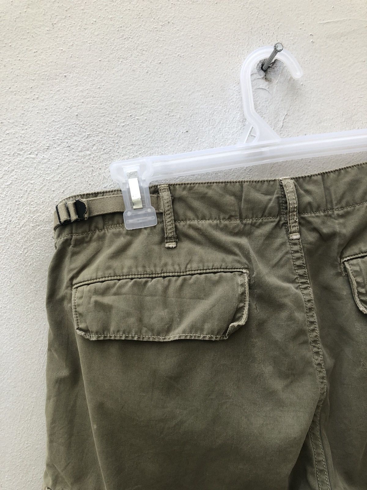 Orslow Orslow Japan Distressed Very Worn Military Cut Short Size US 31 - 10 Thumbnail