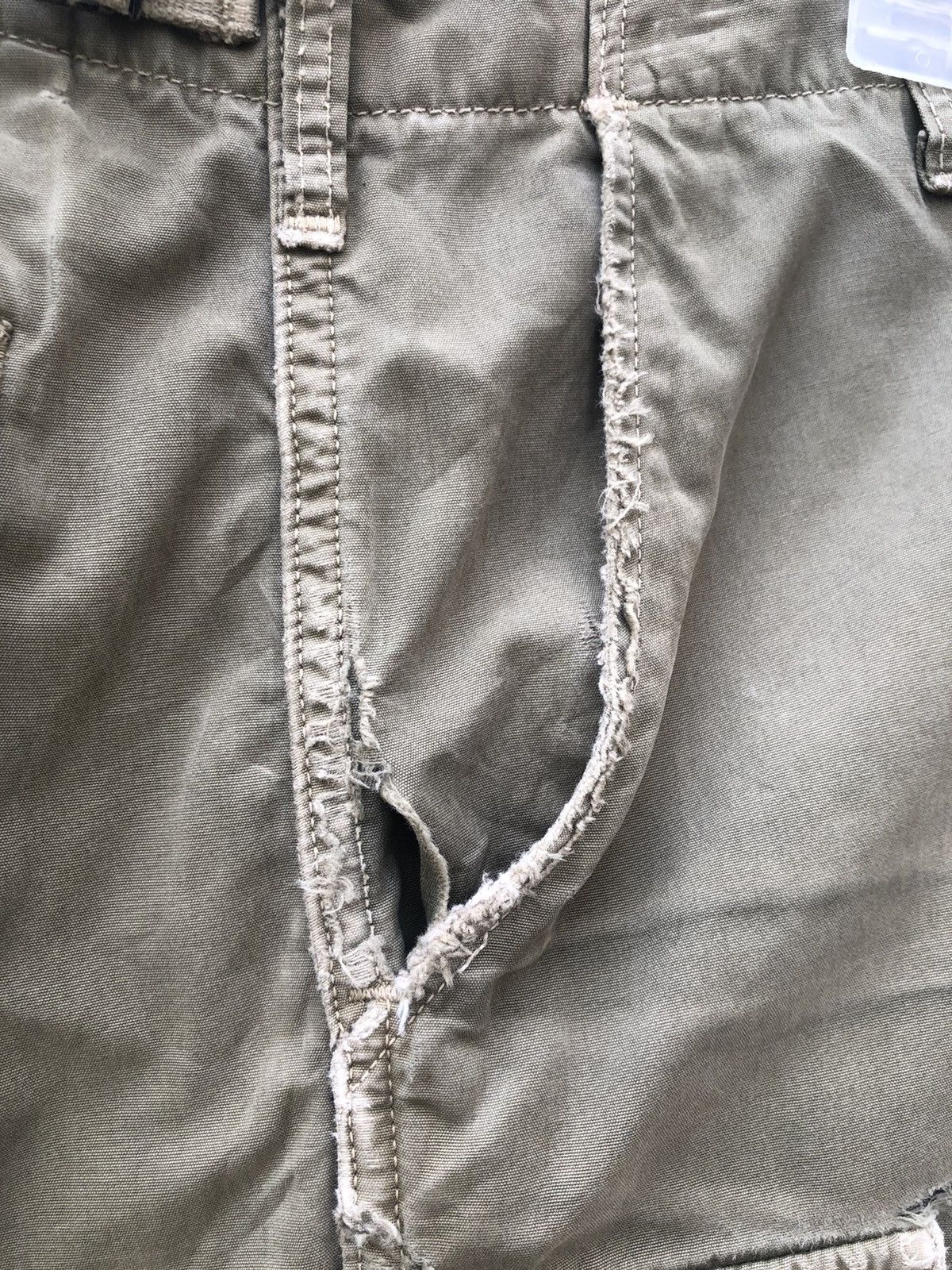 Orslow Orslow Japan Distressed Very Worn Military Cut Short Size US 31 - 19 Thumbnail