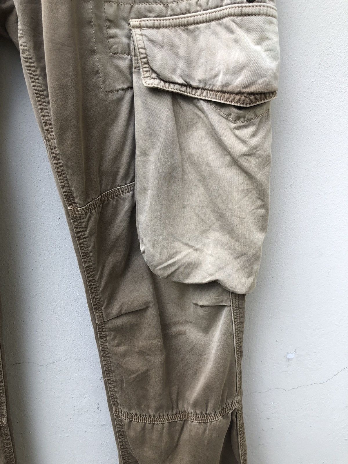 Jimmy Taverniti Jimmy Taverniti Faded Cargo Trouser Pant Size US 31 - 9 Thumbnail
