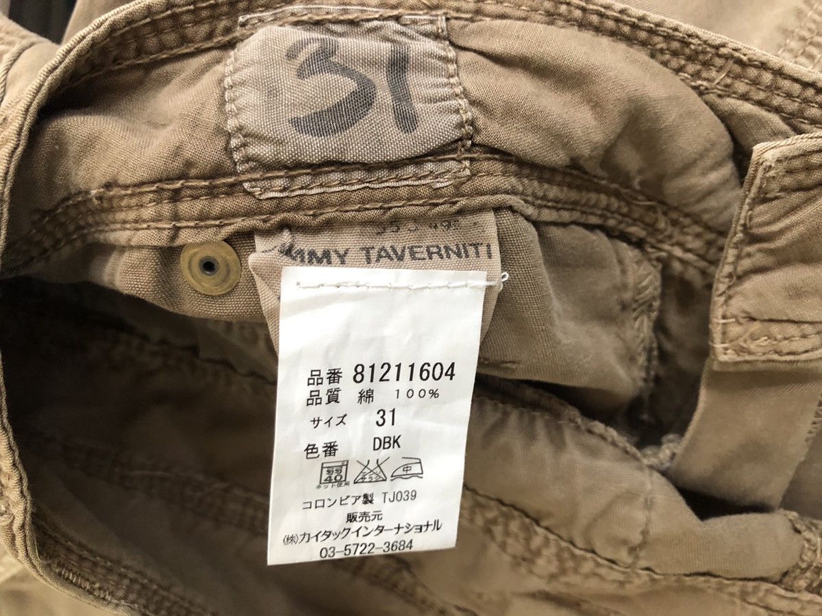 Jimmy Taverniti Jimmy Taverniti Faded Cargo Trouser Pant Size US 31 - 21 Thumbnail