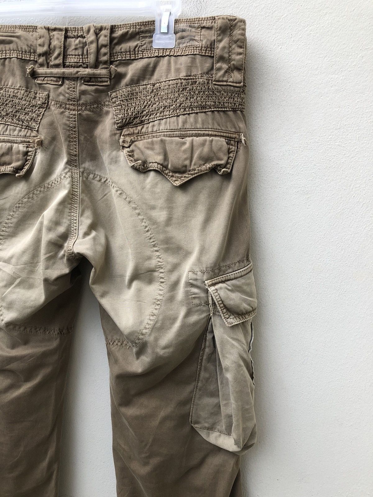 Jimmy Taverniti Jimmy Taverniti Faded Cargo Trouser Pant Size US 31 - 15 Thumbnail