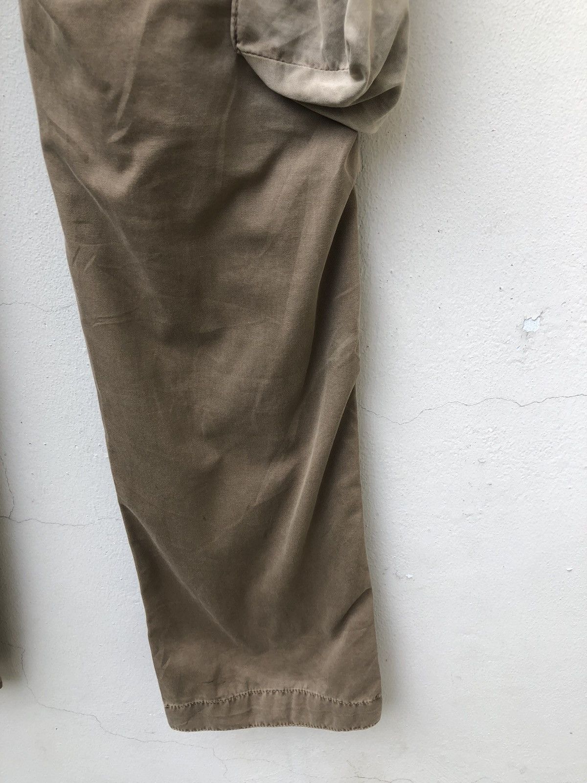 Jimmy Taverniti Jimmy Taverniti Faded Cargo Trouser Pant Size US 31 - 16 Thumbnail