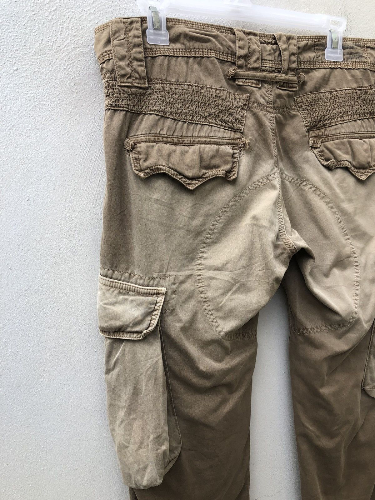Jimmy Taverniti Jimmy Taverniti Faded Cargo Trouser Pant Size US 31 - 13 Thumbnail