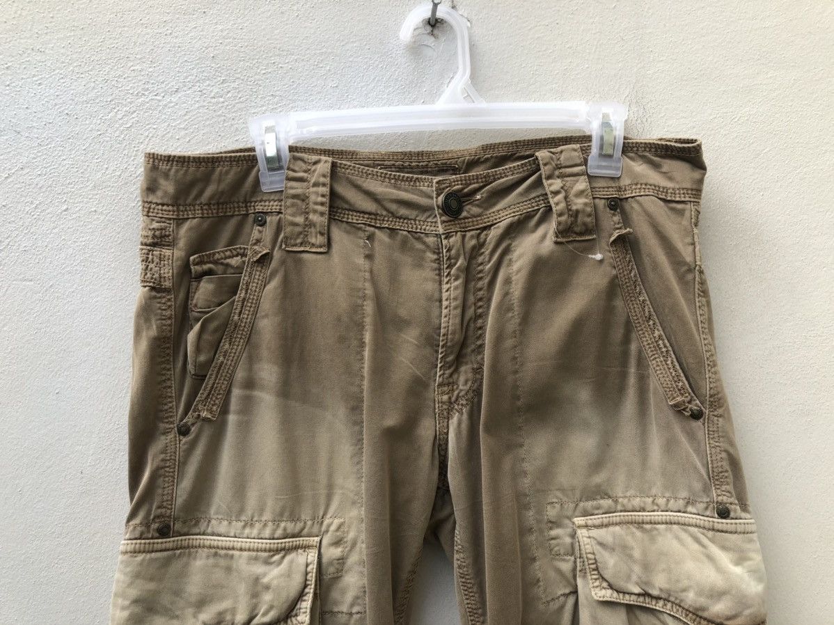 Jimmy Taverniti Jimmy Taverniti Faded Cargo Trouser Pant Size US 31 - 2 Thumbnail