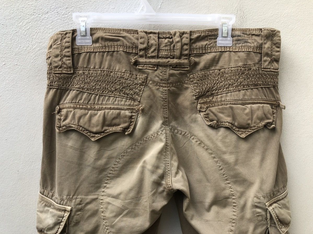 Jimmy Taverniti Jimmy Taverniti Faded Cargo Trouser Pant Size US 31 - 12 Thumbnail