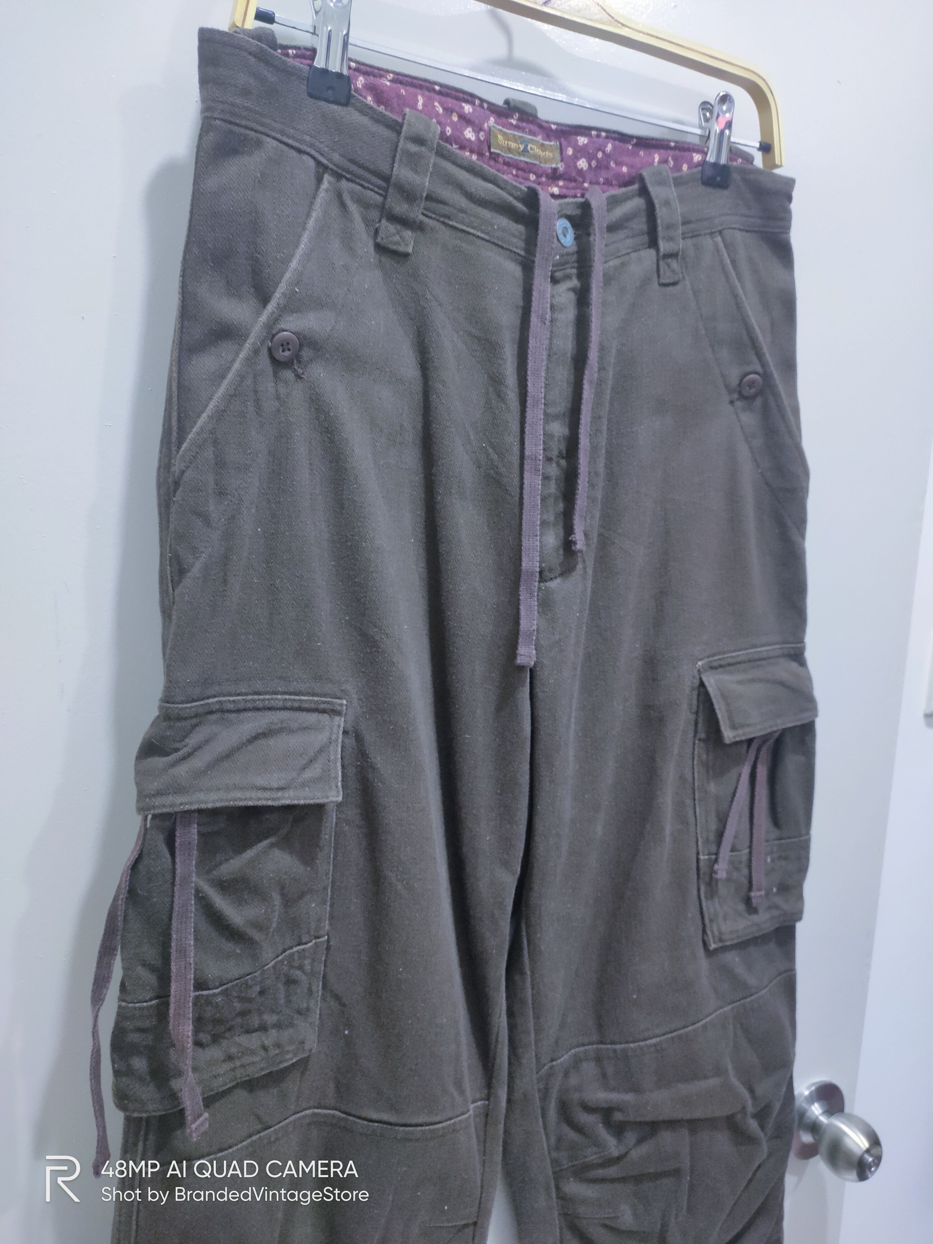 Japanese Brand × Seditionaries SUNNY CLOUD Pullover DoubleKnee Multipocket Denim CargoPant Size US 30 / EU 46 - 6 Thumbnail