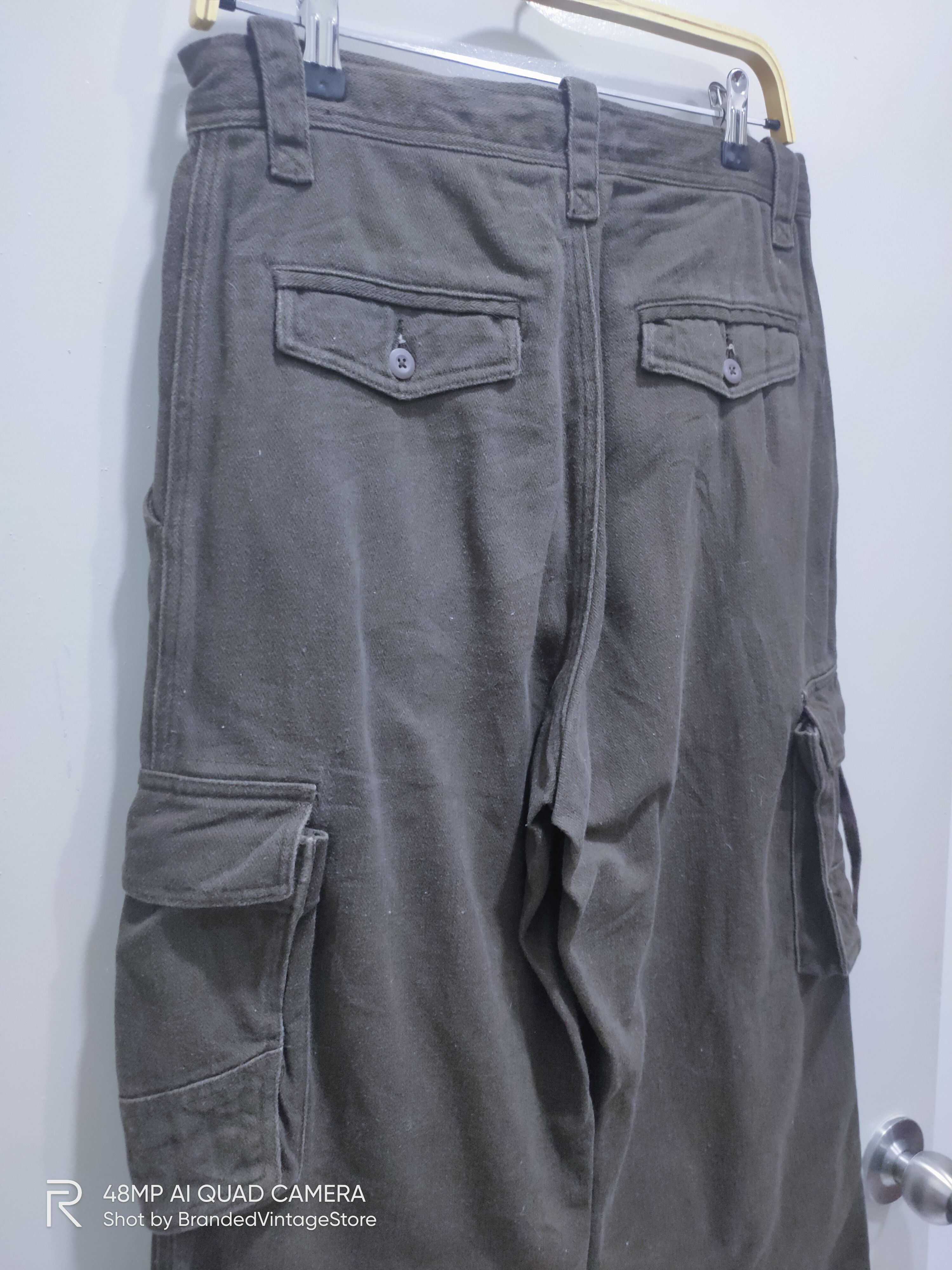 Japanese Brand × Seditionaries SUNNY CLOUD Pullover DoubleKnee Multipocket Denim CargoPant Size US 30 / EU 46 - 13 Thumbnail